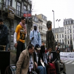 Manifestation à Bruxelles le 19 mars 2005 photo n°55 
